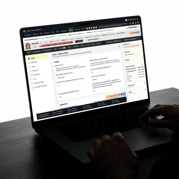 Vetspire — screen 2 of 3